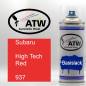 Preview: Subaru, High Tech Red, 937: 400ml Sprühdose, von ATW Autoteile West.